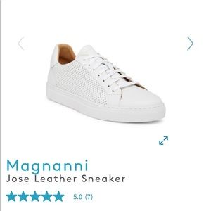 magnanni jose leather sneaker